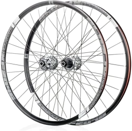 L&WB Mountain Bike Wheel L&WB Double-Walled Bike Wheelset for 26 27.5 29 Inch MTB Rim Disc Brake Fast Release Mountain Bike Wheels 24H 8 9 10 11 Speed, F, 29in