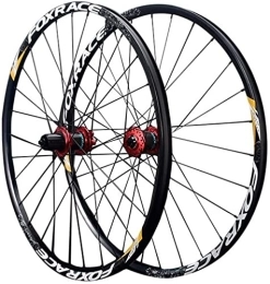 L&WB Mountain Bike Wheel L&WB Mountain Bike Wheelset, 27.5 / 29 Inch Aluminum Alloy Rims Disc Brake MTB Wheelset, Quick Release Front Hind Wheels, A, 26IN