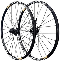 L&WB Mountain Bike Wheel L&WB Mountain Bike Wheelset, 27.5 / 29 Inch Aluminum Alloy Rims Disc Brake MTB Wheelset, Quick Release Front Hind Wheels, B, 26IN