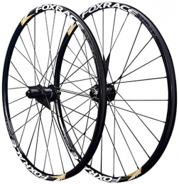 L&WB Mountain Bike Wheel L&WB Mountain Bike Wheelset, 27.5 / 29 Inch Aluminum Alloy Rims Disc Brake MTB Wheelset, Quick Release Front Hind Wheels, B, 27.5IN