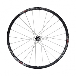 LDDLDG Spares LDDLDG 26Inch Bicycle Front Wheels MTB Rim, Double Wall Aluminum Alloy Disc Brake 24 Hole(Color:black)