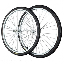 LDDLDG Spares LDDLDG Bicycle Wheel Set 26 x 1.75 / 1.95 36H Single Speed Alloy Mountain Disc Double Wall