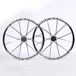 LDDLDG Spares LDDLDG Mountain Wheel Set 26 / 27.5 Inch Bicycle Wheel Set Carbon Fiber Hub Front 2 Rear 5 Bearings (Color : White, Size : 27.5inch)