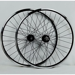 LDDLDG Spares LDDLDG MTB Wheelset 26 / 27.5 / 29 Inch Bicycle Rim 32 Spoke Mountain Bike Front & Rear Wheel V / Disc Brake 7-11speed(Size:29inch, Color:black)