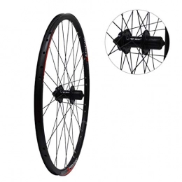 LDDLDG Mountain Bike Wheel LDDLDG Rear Wheel - 26" x 1.5", Double Wall, Alloy Mountain Quick Release, 28H Black