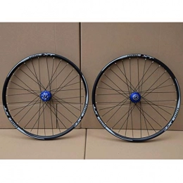 LHHL Mountain Bike Wheel LHHL Bicycle Wheelset MTB Double Wall Alloy Rim Disc Brake 7-11 Speed Card Hub Sealed Bearing QR 32H (Color : D, Size : 29")