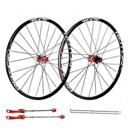 LHHL Mountain Bike Wheel LHHL Components Bike Wheelset for 26 27.5 29 inch MTB Double Wall Rim Disc Brake Quick Release Mountain Bike Wheels 24H 7 8 9 10 11 Speed (Color : B, Size : 27.5inch)