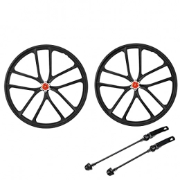 LICHUXIN Spares LICHUXIN 20 Inch MTB Bike Wheelset Aluminum Alloy Disc Brake Mountain Cycling Wheels Quick Release Suitable 7-10 Speed Cassette Mountain Bike Wheelset