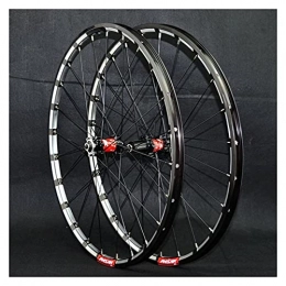 LICHUXIN Spares LICHUXIN 26 / 27.5in MTB Mountain Bike Wheelset Quick Release 4 Bearing Disc Brake Three Sides CNC 7 / 8 / 9 / 10 / 11 / 12 Speed Cassette Freewheel 24 Holes (Color : C, Size : 26in)