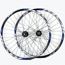 LICHUXIN Spares LICHUXIN 26 Inch 27.5" 29 Er MTB Bike Wheelset Aluminum Alloy Disc Brake Mountain Cycling Wheels Thru Axle for 7 / 8 / 9 / 10 / 11 Speed (Color : C, Size : 26IN)