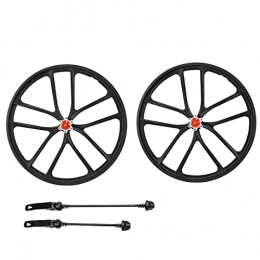 LICHUXIN Spares LICHUXIN Bike Wheelset 20 Inch Mountain Cycling Wheels Magnesium Alloy Disc Brake Quick Release Axles Bicycle Accessory fit 7 8 9 10 Speed Cassette Bicycle Wheelset