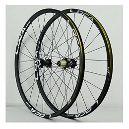 LICHUXIN Spares LICHUXIN Mountain Bike Wheelset 26 / 27.5 / 29 Inch Bicycle Wheel (Front + Rear) Aluminum Alloy Rim Quick Release Disc Brake 24 Holes 8-12 speed (Color : Silver, Size : 29in)