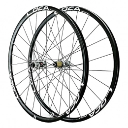 LICHUXIN Mountain Bike Wheel LICHUXIN Mountain Bike Wheelset 26 / 27.5 / 29 Inch Bicycle Wheel (Front + Rear) Light-Alloy MTB Rim Barrel Shaft Disc Brake 24 Holes 8 9 10 11 12 Speed (Color : Silver-2, Size : 29in)