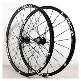 LICHUXIN Mountain Bike Wheel LICHUXIN Oksmsa 26" / 27.5" MTB Wheelset Alloy Front And Rear Bicycle Wheels Aluminium Disc / V Brake Hub Quick Release 8 / 9 / 10 / 11 / 12 Speed (Size : 26in)