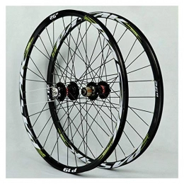 LICHUXIN Spares LICHUXIN Oksmsa MTB Bicycle Wheelset 26 27.5 29In Mountain Bike Wheel Double Wall Alloy Rim Sealed Bearing 7-11 Speed Cassette Hub Disc Brake QR (Size : 27.5in)
