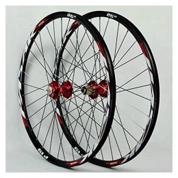LICHUXIN Spares LICHUXIN Oksmsa Mtb Wheelset 26 / 27.5 / 29Inch Bicycle Front Rear Wheel Double Walled Aluminum Alloy Quick Release Disc Brake 32H 7-11 Speed Cassette (Size : 27.5in)