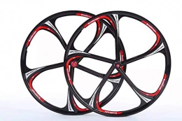LIDAUTO Spares LIDAUTO MTB Bike Wheel Bicycle Wheelset Integrated Magnesium Alloy X13 650C, black