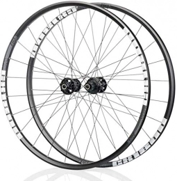 LIMQ Spares LIMQ Bicycle Wheels 700C Road Bike Wheel 28inch Rim Aluminum Alloy Double Walled QR Disc Brake 8 9 10 11 Speed, Black