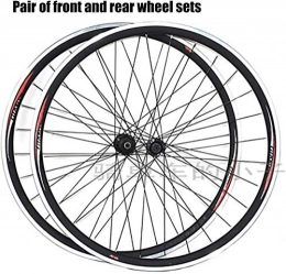 LIMQ Spares LIMQ Bike Wheelset, Cycling Wheels Mountain Bike Road Wheel Group Bicycle Front And Rear Wheels Card Fly Front And Rear Wheel Set (1 Pair)