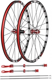 LIMQ Mountain Bike Wheel LIMQ MTB Bike Wheel Set 26" Bike Wheel MTB Double Wall Rim Disc Brake Hub Alloy For 7 / 8 / 9 / 10 / 11s Freewheel