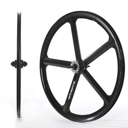 LIMQ Spares LIMQ MTB Bike Wheel Set 700C Road Bike Wheel Bicycle Wheelset Integrated Magnesium Alloy 25C 29" Mountain Bike Wheel, Black