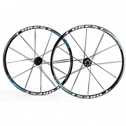 LIMQ Spares LIMQ MTB Rim 26 / 27.5inch Mountain Bike Wheelset Double-walled 24h Disc Brake Fast Release 7 8 9 10 11speed
