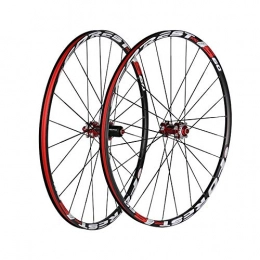LIMQ Spares LIMQ Road Bike Wheels Cycling Wheel Quick Release Hub Double Wall Rim - Black 26" 27.5 Inch, 27.5inch