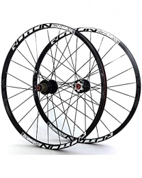 LLC Mountain Bike Wheel LLC 26 / 27.5 / 29" Mountain Bike Wheelset Alloy Wheel Rims Ultralight Carbon Hub 24H Sealed Bearing Bike Wheels, 27.5 inches