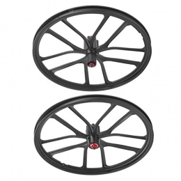 LLF Spares LLF Bicycle Wheel Set, 20in Mountain Bike Disc Brake Wheelset, Bicycle Hub Integration Casette Wheelset