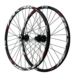 LSRRYD Mountain Bike Wheel LSRRYD 26" 27.5" 29" Mountain Bike Wheelset Disc Brake Quick Release MTB Wheels Bicycle Rim Front And Rear Wheel 2035g 32 Holes Hub For 7 / 8 / 9 / 10 / 11 / 12 Speed Cassette (Color : Red, Size : 29inch)