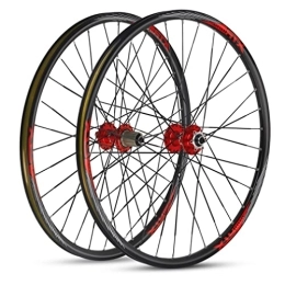 LSRRYD Mountain Bike Wheel LSRRYD 26" Mountain Bike Wheelset Disc Brake Bicycle Rim Quick Release MTB Wheels 32H Hub For 7 / 8 / 9 / 10 / 11 Speed Cassette 1998g(Fast Delivery In The U.S.) (Size : 26 inch)