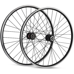 LSRRYD Mountain Bike Wheel LSRRYD Mountain Bike Wheelset 26" 27.5" 29" Bicycle Rim C / V Brake Disc Brake MTB Wheels QR Quick Release Cassette Hub 32H For 7 / 8 / 9 / 10 / 11 / 12 Speed 2200g (Size : 26inch)