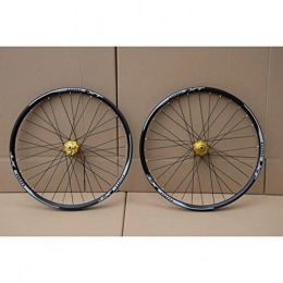 LSRRYD Mountain Bike Wheel LSRRYD Mountain Bike Wheelset 26 / 27.5 / 29 Inch Disc Brake Bicycle Wheel Double Wall Alloy Rim MTB QR 7 / 8 / 9 / 10 / 11 Speed 32H Sealed Bearing (Color : D, Size : 29")