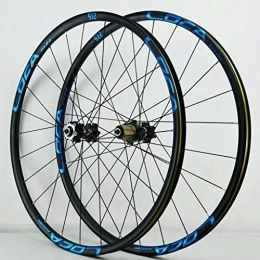 LSRRYD Spares LSRRYD Rims Mountain Bike Wheelset 26 / 27.5 / 29 Inch Double Wall Alloy Rims Disc Brake Bicycle Wheel QR NBK Sealed Bearing Hubs 6 Pawls 8-12 Speed Cassette 24H (Color : F, Size : 29")