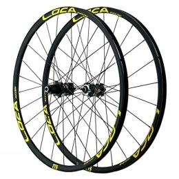 LvTu Spares LvTu MTB Wheelset 26 27.5 29 Inch Disc Brake Mountain Bike Wheel, Aluminum Alloy for 8-12 S Cassette Rim (Size : 26 inch)