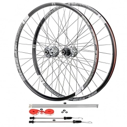 LYTBJ Spares LYTBJ Bike Wheelset 26 Inch 29er, Double Wall Aluminum Alloy Discbrake Quick Release Hybrid / Mountain Sealed Bearings 8 / 9 / 10 / 11Speed