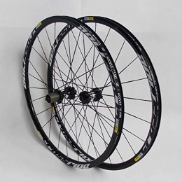 LYzpf Mountain Bike Wheel LYzpf Mountain Bike Wheel Front Rear Set Rims Disc Bicycle 26 / 27.5inch Aluminum Alloy 24 Eyelet Equipment Accessories, 27.5inch