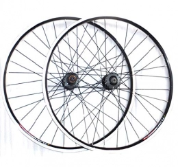 LYzpf Mountain Bike Wheel LYzpf Mountain Bike Wheel Front Rear Set Rims Disc Bicycle 26 Inch V Brake Aluminum Alloy Equipment Accessories