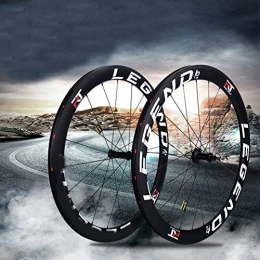 LYzpf Spares LYzpf Road Bike Wheel Front Rear Set Rims Disc Bicycle Carbon Fiber Equipment Accessories, C50