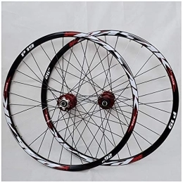 lzdasczz Mountain Bike Wheel lzdasczz 26 inch 27.5 9ER Mountain Bicycle Wheelset Aluminum Alloy MTB Cycling Wheels Disc Brake for 7 / 8 / 9 / 10 / 11 Speed