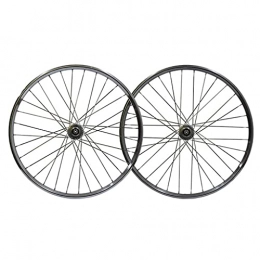 M-YN Spares M-YN 26Inch Mountain Bike Wheel Set 32 Hole Disc Brake Bicycle Front and Rear Wheels Double Wall MTB Rims Quickly Release 7-10 Speed