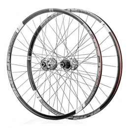 M-YN Spares M-YN Bicycle Wheelset 26 / 27.5 / 29 Inch, Double-Walled Aluminum Alloy Bicycle Wheels Disc Brake Mountain Bike Wheel Set 7 / 8 / 9 / 10 / 11 Speed(Size:29inch, Color:grey)