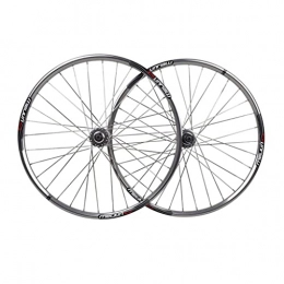 M-YN Spares M-YN Bicycle Wheelset 26 Inch, Double-Walled Aluminum Alloy Bicycle Wheels Disc Brake Mountain Bike Wheel Set Quick Release