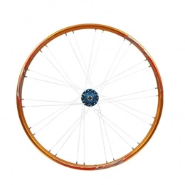 M-YN Spares M-YN Bike Rim MTB Rear Wheels 26” Mountain Bike Wheel Bicycle Alloy Rim Carbon Hub(Color:golden)