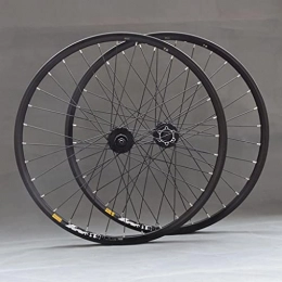 M-YN Mountain Bike Wheel M-YN Mountain Bike Wheelset 26 / 27.5 / 29 Inch, MTB Cycling Wheels Alloy Double Wall Rim Disc Brake Quick Release Sealed Bearings 7 8 9 10 11 Speed(Size:29inch)
