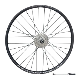 Madspeed7 Mountain Bike Wheel Madspeed7 QR 27.5" 650b (584x20) MTB Mountain Bike Disc REAR Wheel + 8 speed Cassette (11-34t) - Sealed Bearings (6 Bolt) Disc Brake Hub (Very Smooth Hub) - For disc brakes only