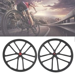 Bicaquu Spares Magnesium Alloy Bicycle Disc Brake Wheelset Mountain Bike Disc Brake Wheelset for Bikes Mountain Bikes