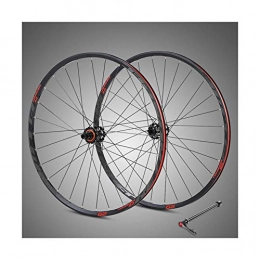 MAIKONG Mountain Bike Wheel MAIKONG 29" Wheel Mountain Bike Four Palin Carbon fiber Hubs, Support for 11, 12 Speed XD flywheel and Reflective logo Disc Brake Only Wheels, XC Only rims (29" Front Rear), Red