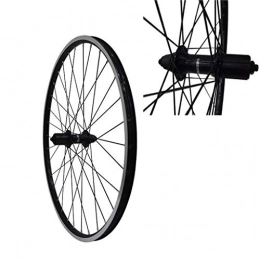 MBZL Mountain Bike Wheel MBZL Rear Bicycle Wheel 26 inch Alloy Mountain Disc Double Wall Bolt on Spokes 36H, Black