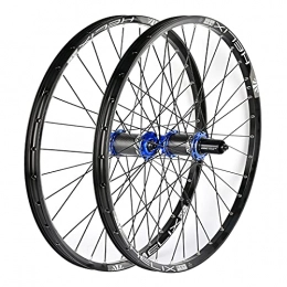 MGRH Spares MGRH 26 / 27.5 / 29 Inch Front and Rear Bike Wheels, MTB Carbon Fiber Hub Bicycle Wheel Double Walled Aluminum Alloy Rim Bike Wheel 32H 8-11 Speed 29 Inch